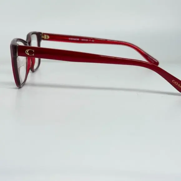 COACH‎ HC6129 5532 Rectangle Berry Laminate Demo Lens 52-16-140 H19207